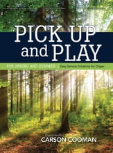 Pick Up and Play for Spring and Summer Organ sheet music cover